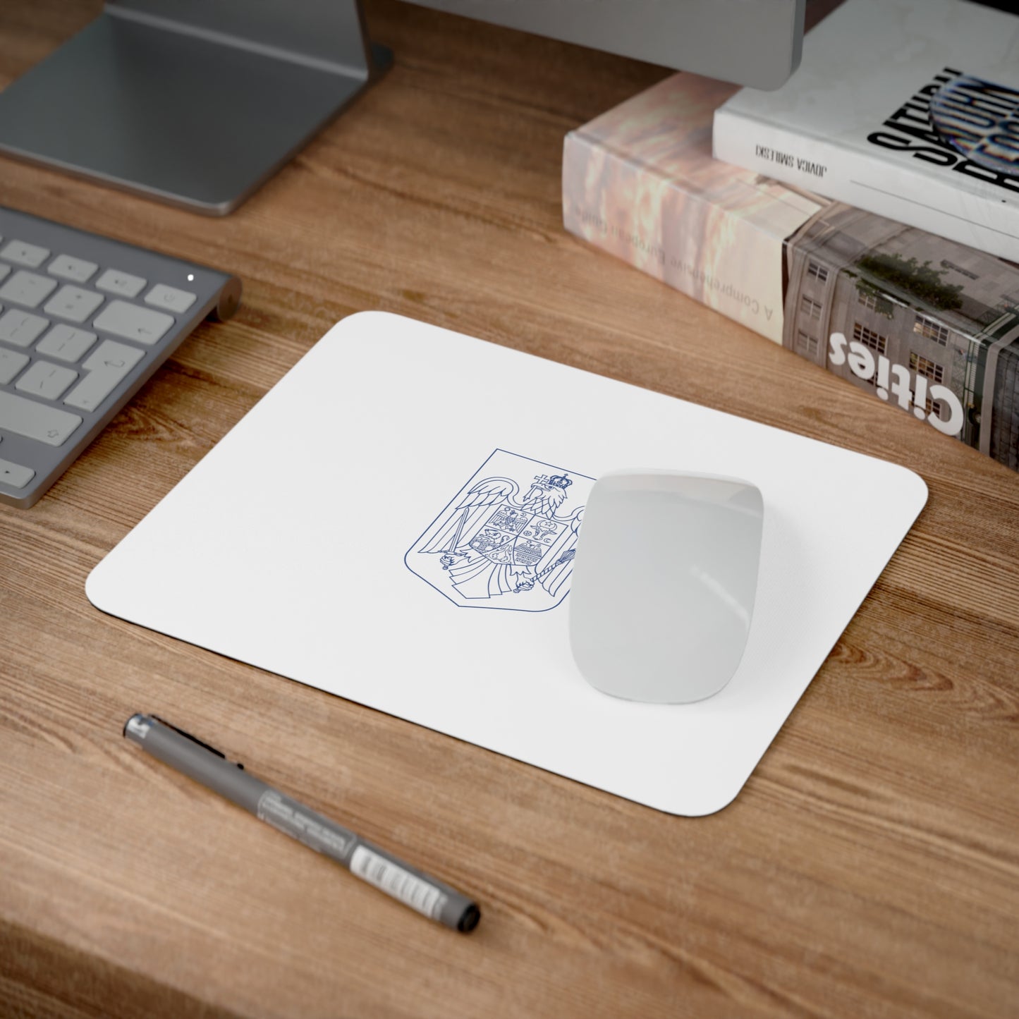 Mouse Pad alb