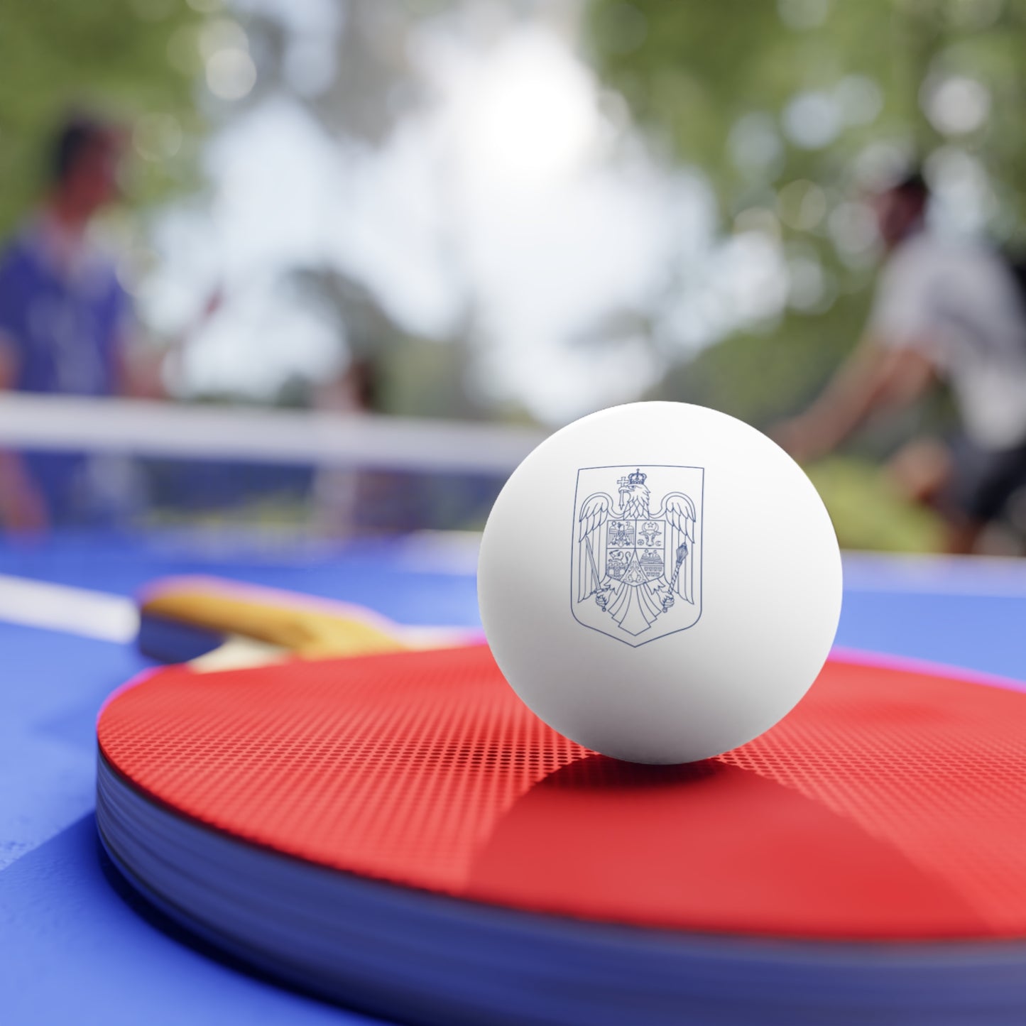 Mingi de pingpong cu stema României (6x)