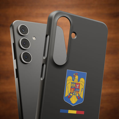 Husă cu stema României color