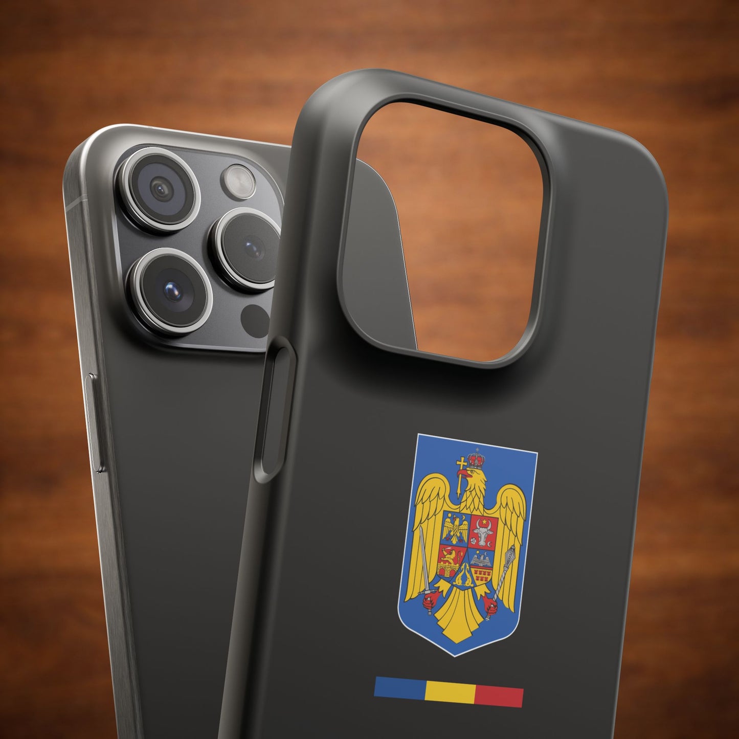 Husă cu stema României color