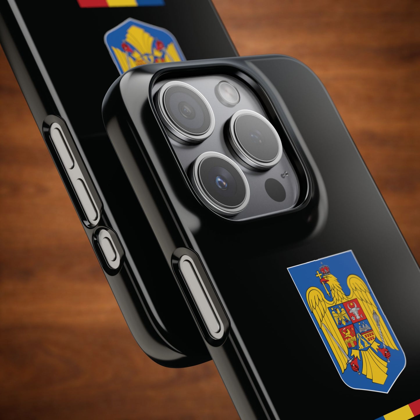 Husă cu stema României color