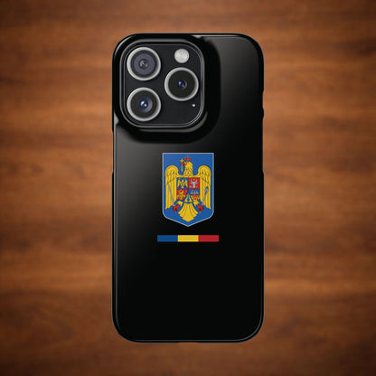 Husă cu stema României color