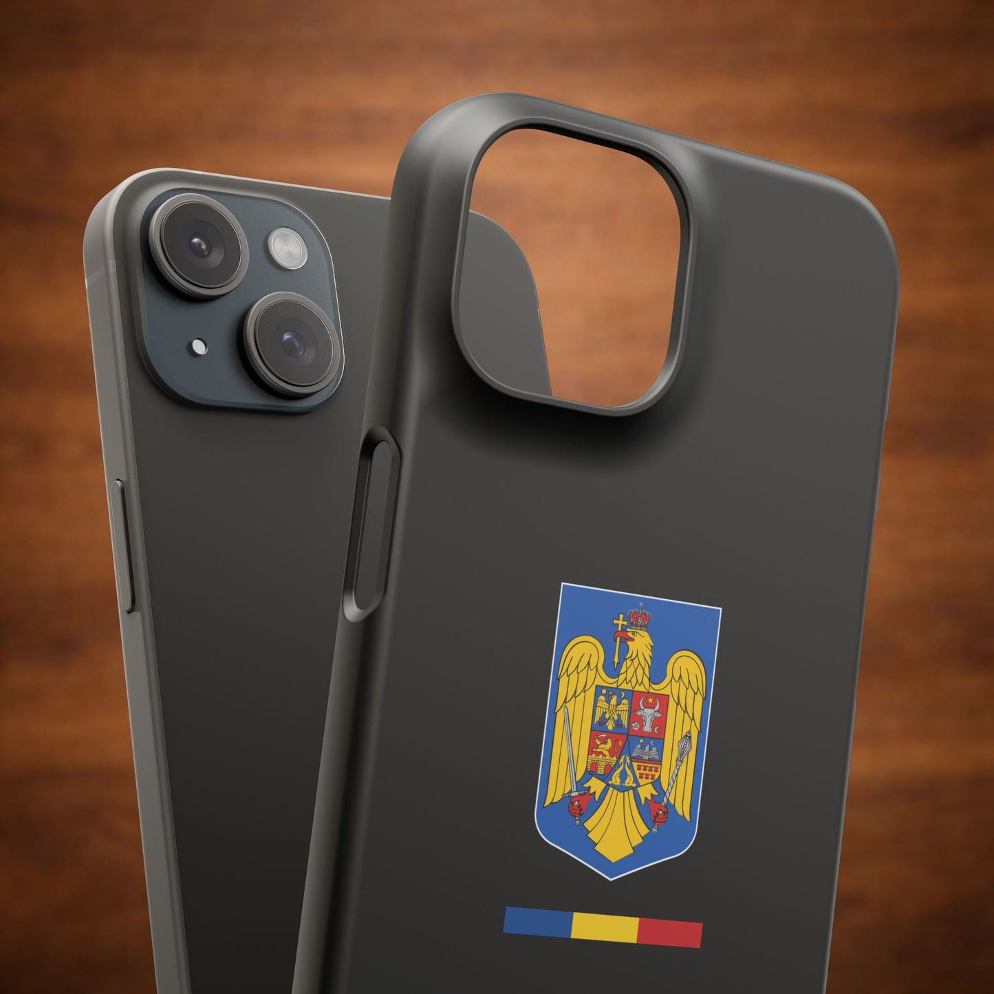 Husă cu stema României color