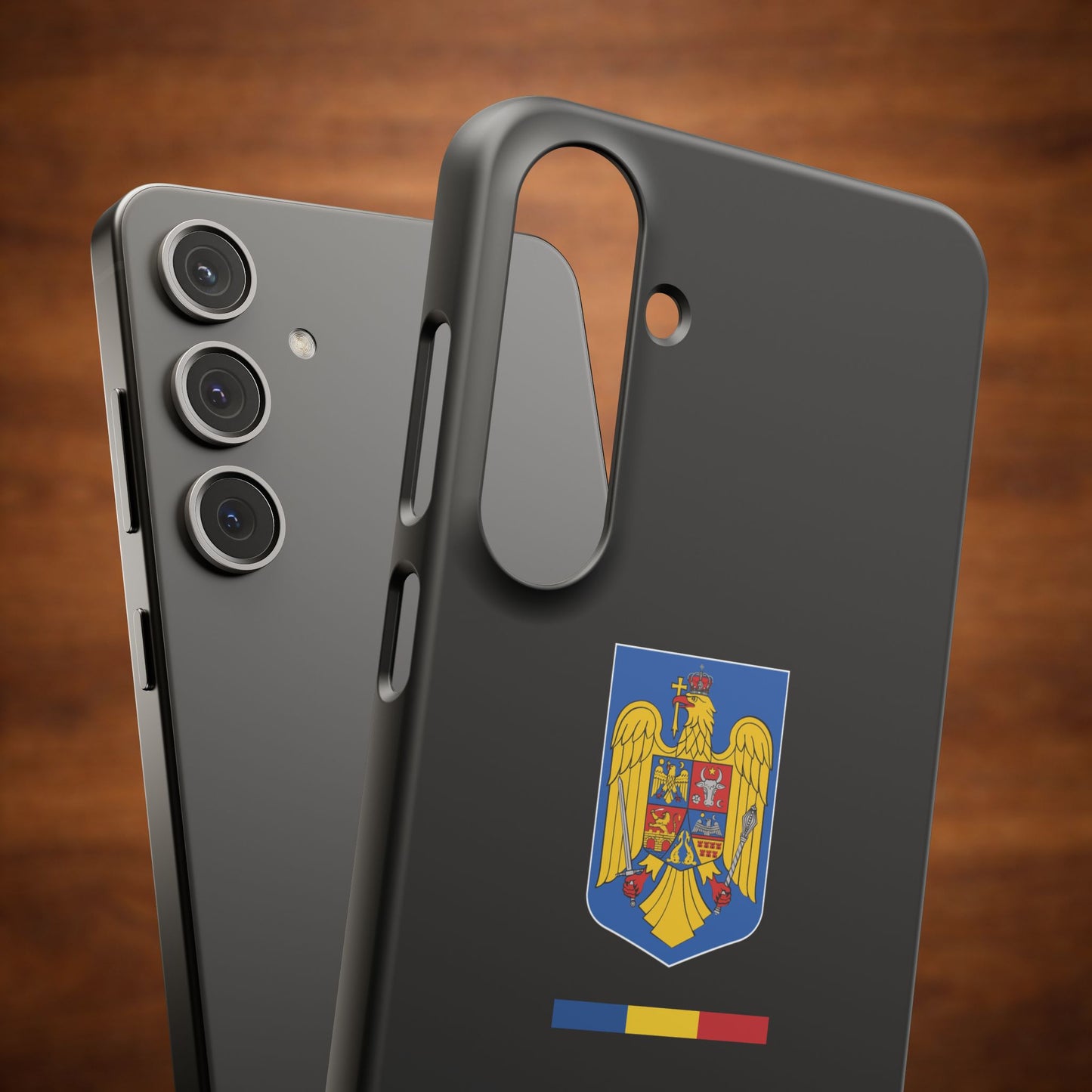 Husă cu stema României color