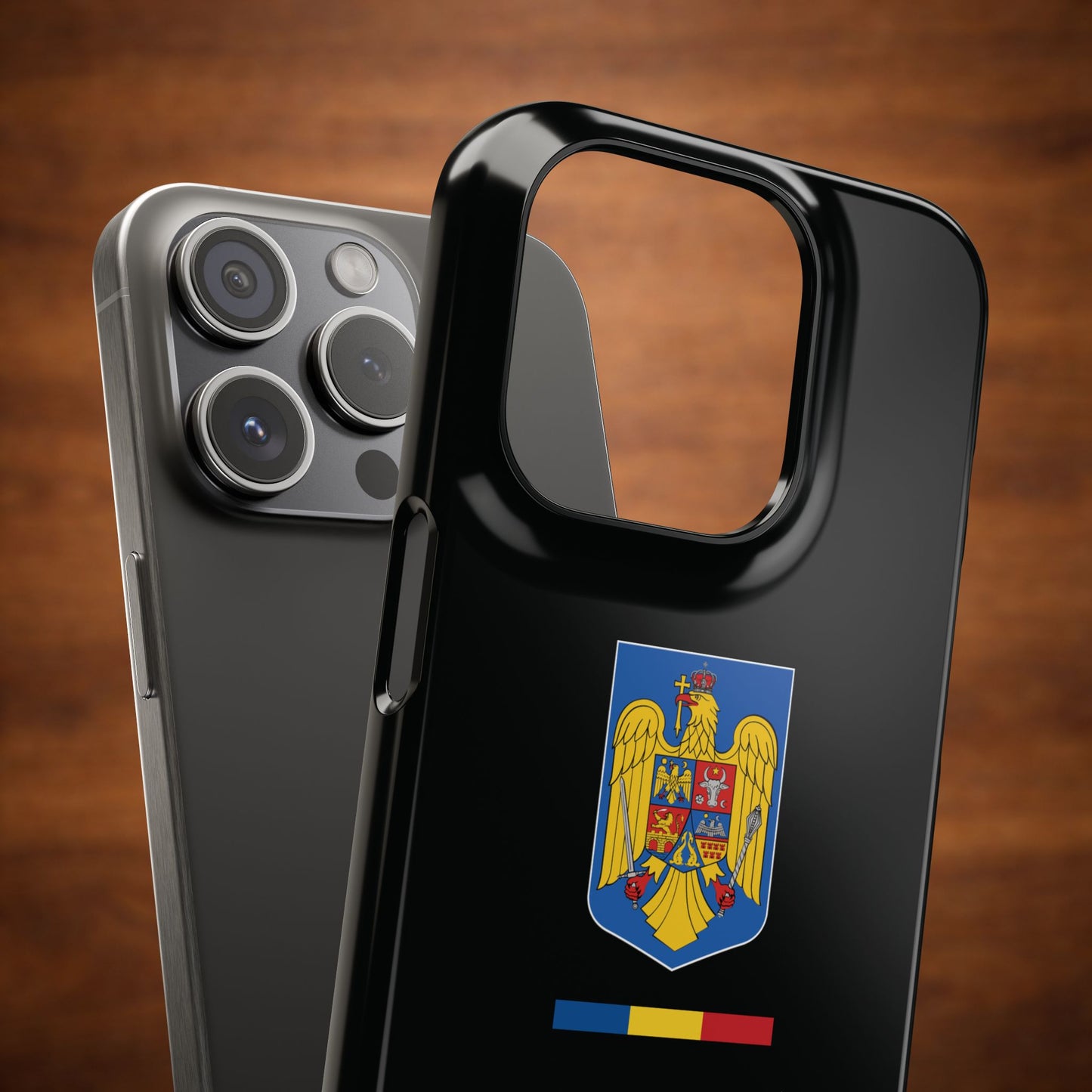 Husă cu stema României color