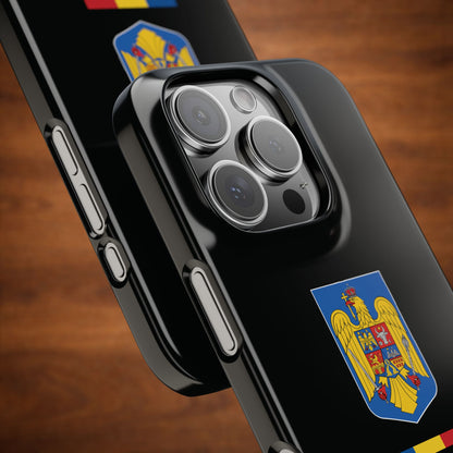 Husă cu stema României color