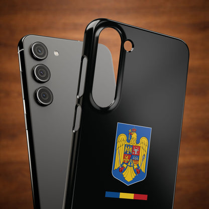 Husă cu stema României color