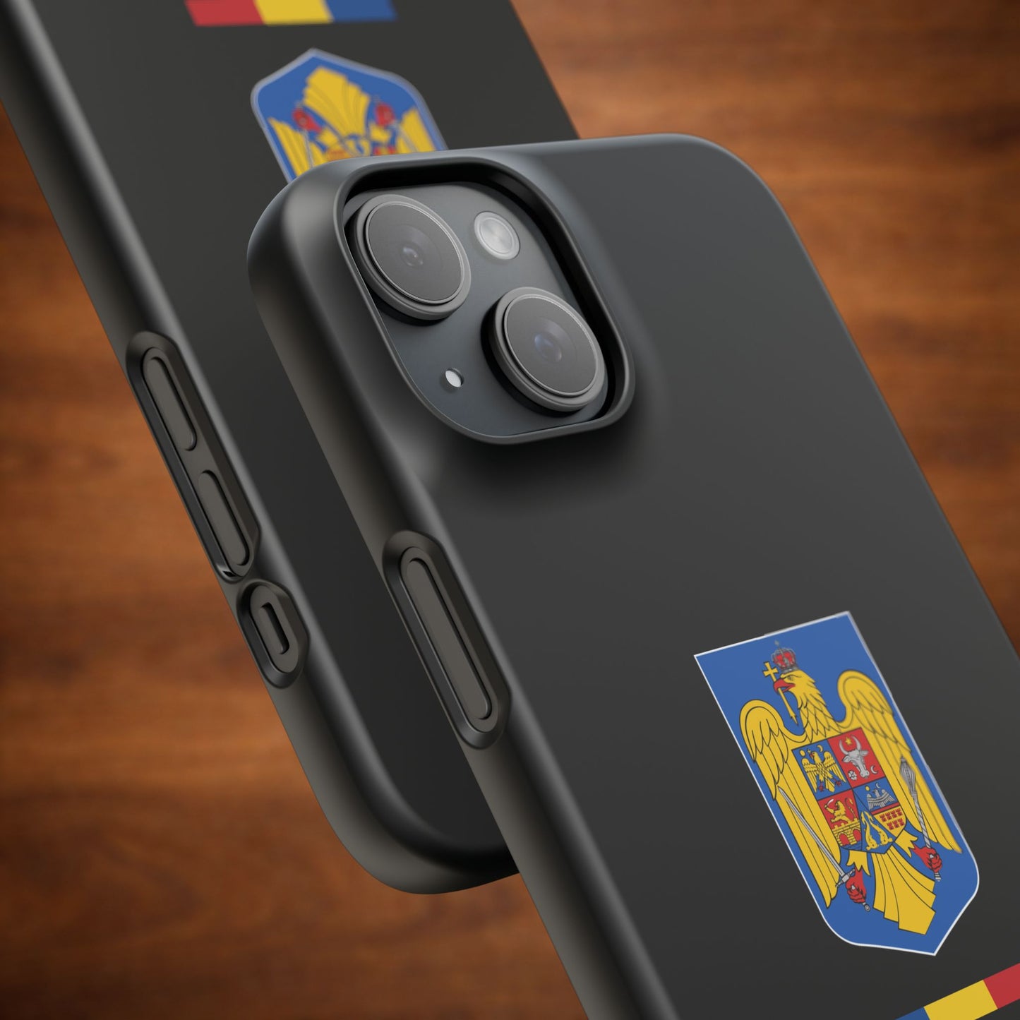 Husă cu stema României color