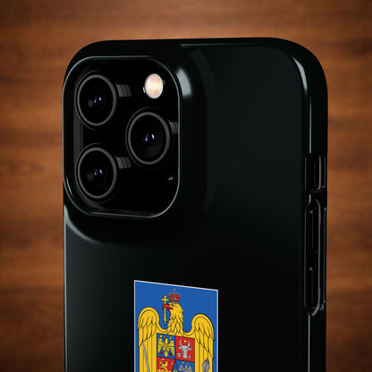 Husă cu stema României color