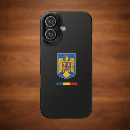 Husă cu stema României color