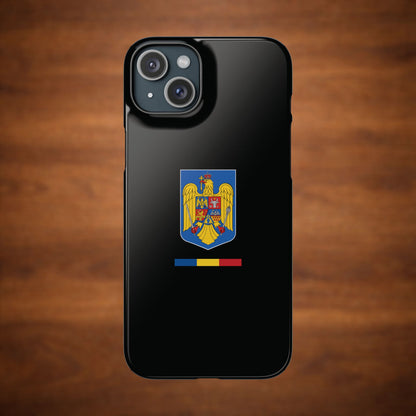 Husă cu stema României color