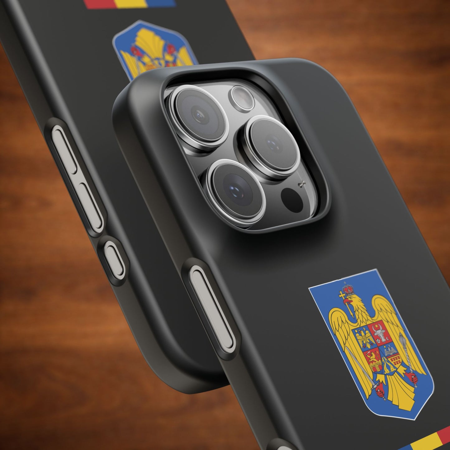 Husă cu stema României color