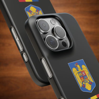 Husă cu stema României color