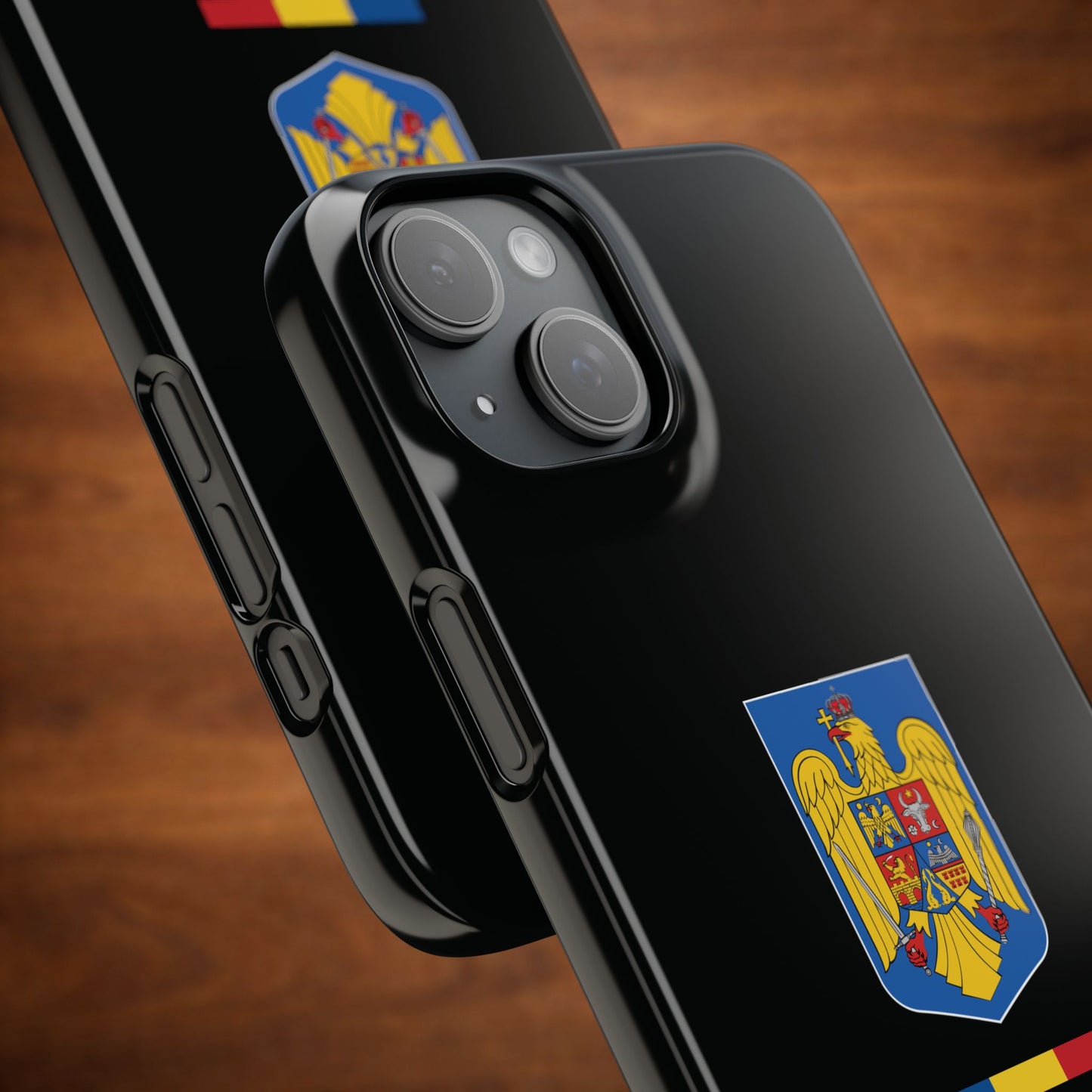 Husă cu stema României color