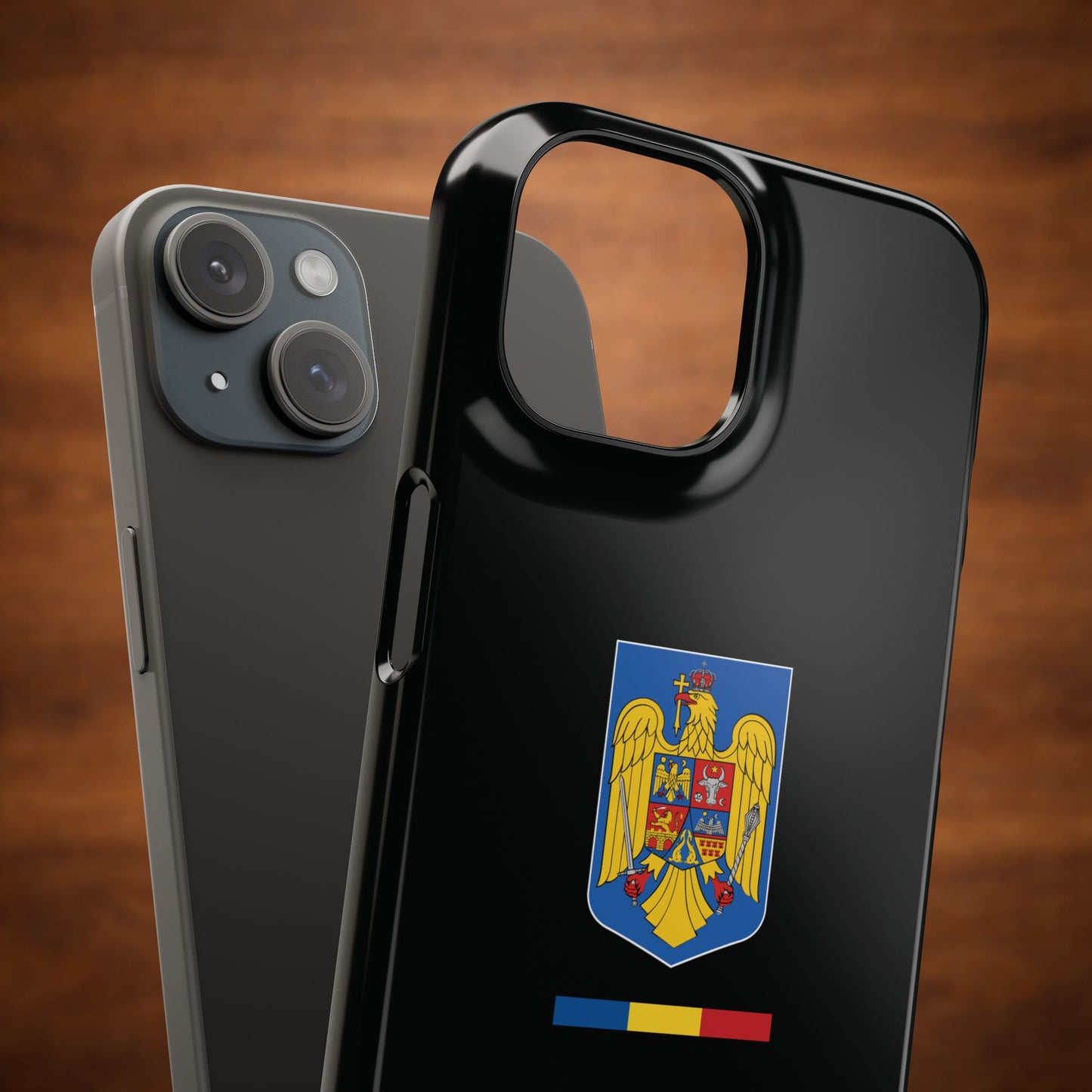 Husă cu stema României color