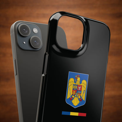 Husă cu stema României color