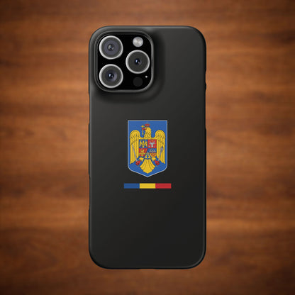 Husă cu stema României color