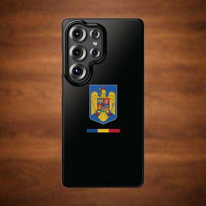 Husă cu stema României color