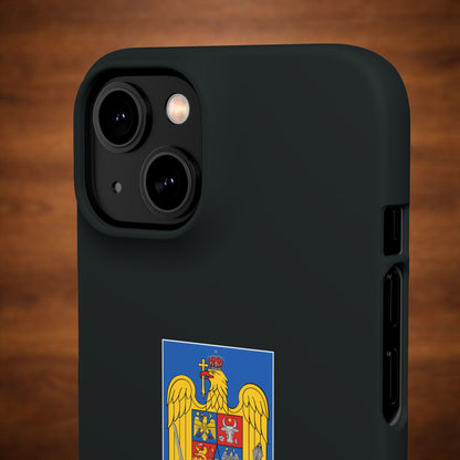 Husă cu stema României color