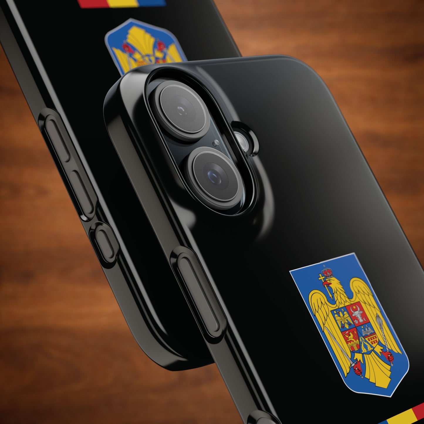 Husă cu stema României color