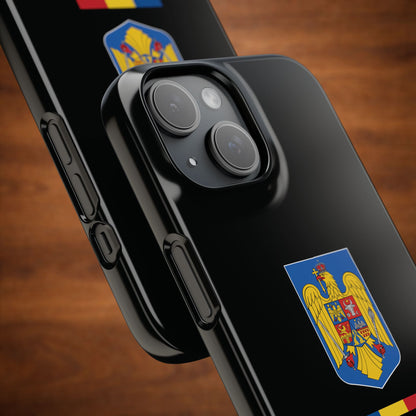 Husă cu stema României color