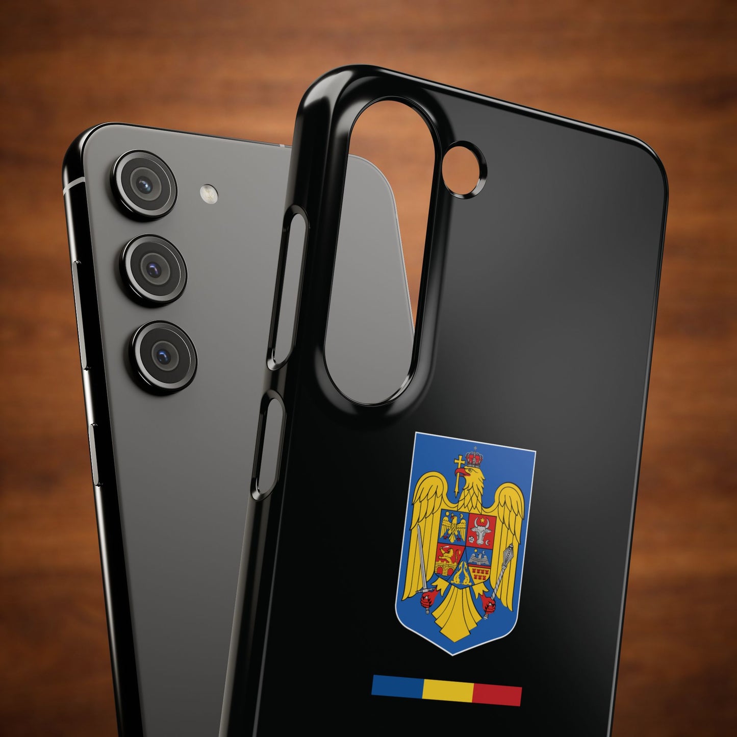 Husă cu stema României color