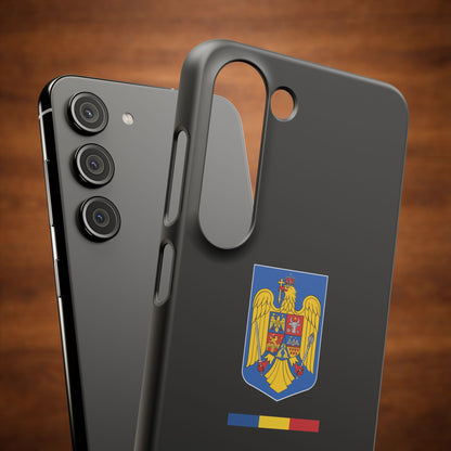 Husă cu stema României color