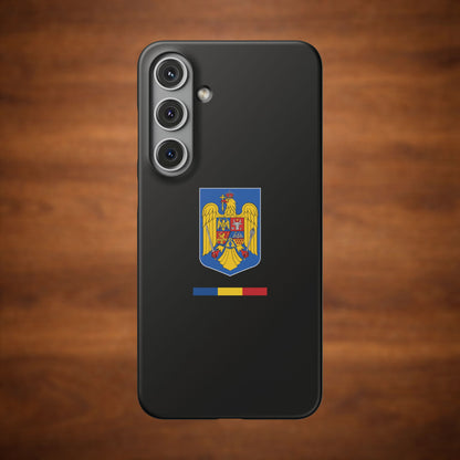 Husă cu stema României color