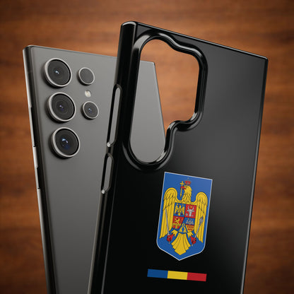 Husă cu stema României color