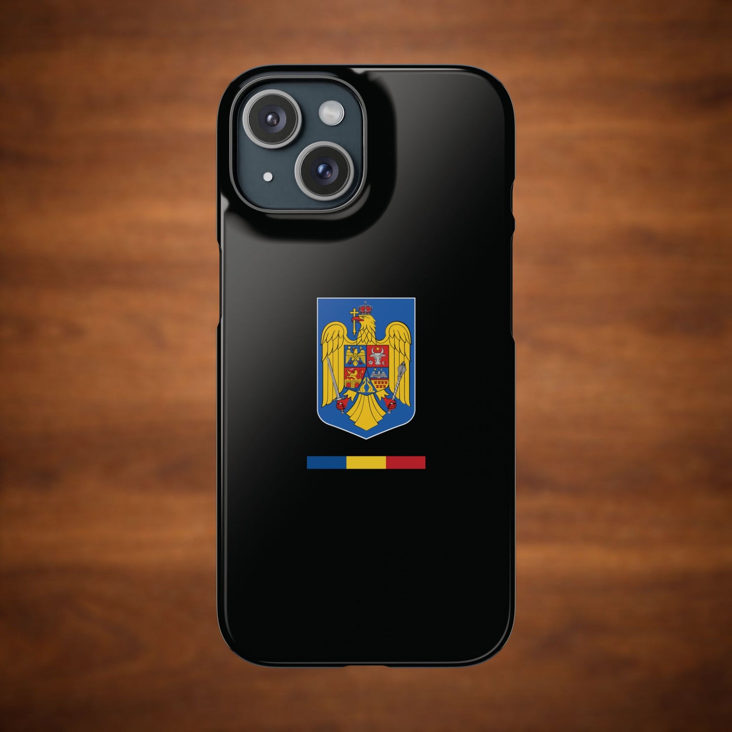 Husă cu stema României color