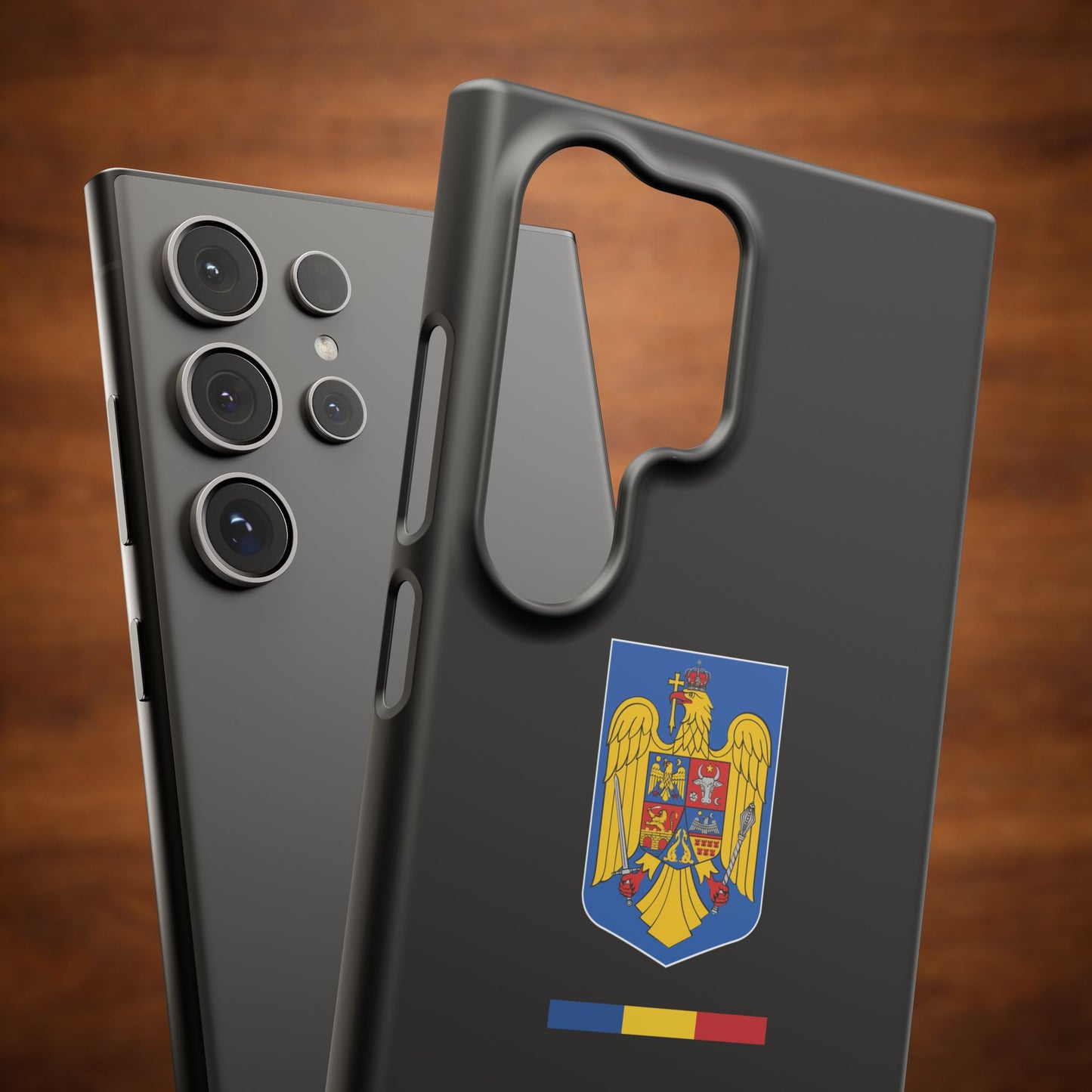 Husă cu stema României color