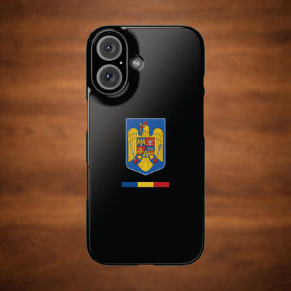 Husă cu stema României color