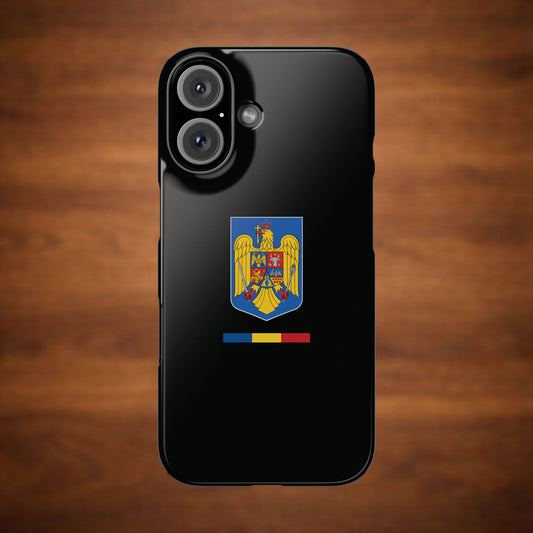 Husă cu stema României color