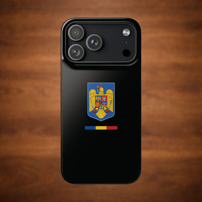 Husă cu stema României color