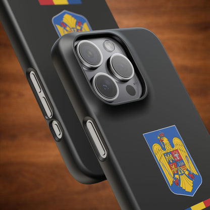 Husă cu stema României color