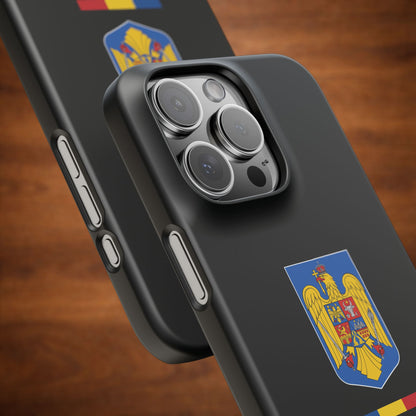 Husă cu stema României color