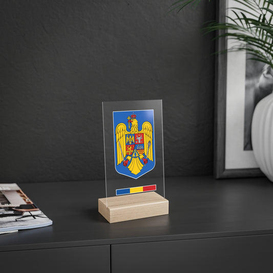 Stand acrilic Stema României