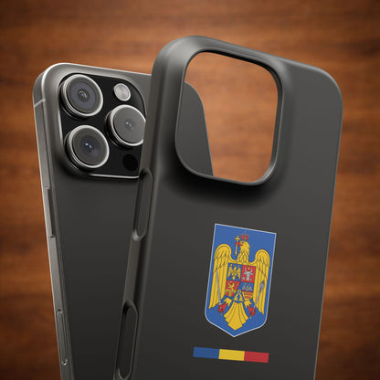 Husă cu stema României color