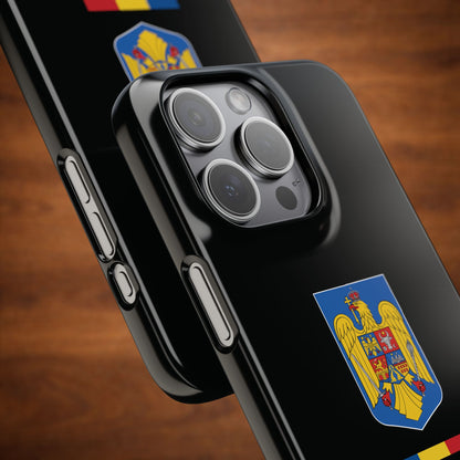 Husă cu stema României color