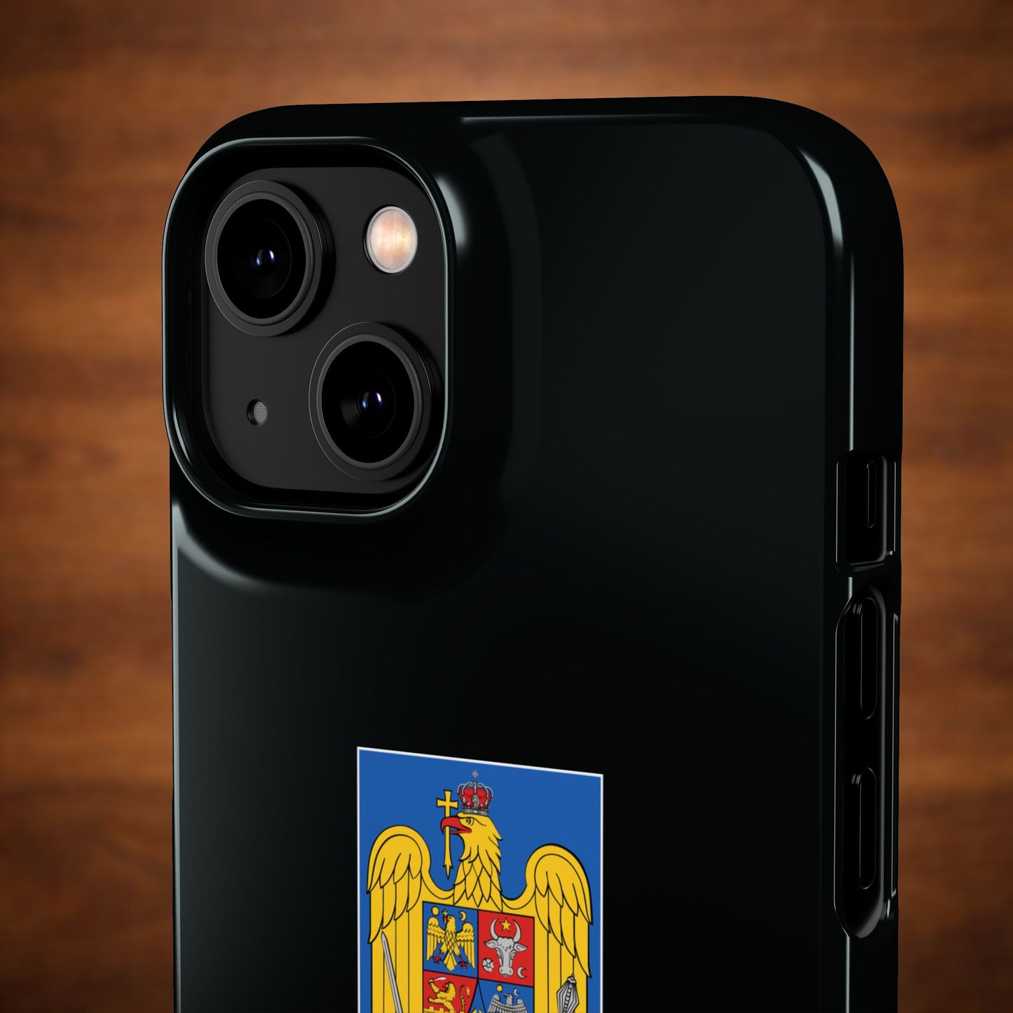 Husă cu stema României color