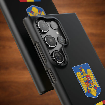 Husă cu stema României color