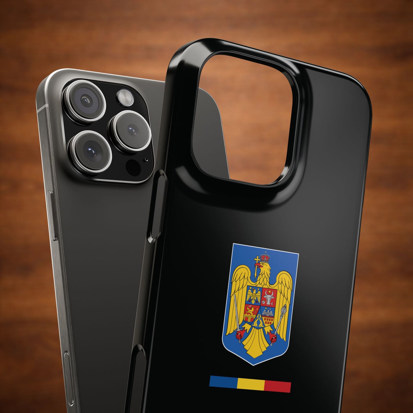 Husă cu stema României color