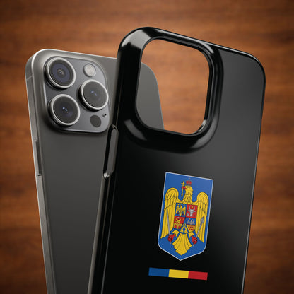 Husă cu stema României color